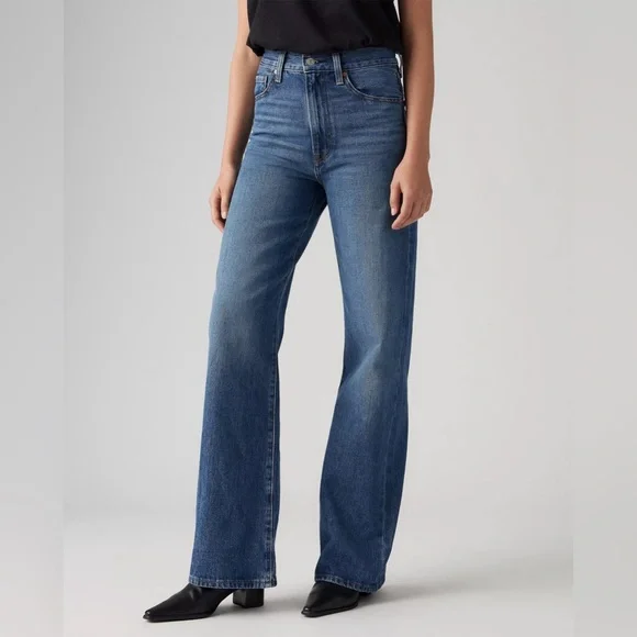 Levi’s Ribcage Wide Leg Jeans - Picture 3 of 5
